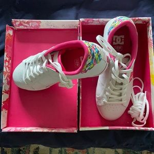 DC Sneakers. Worn once. EUC.
